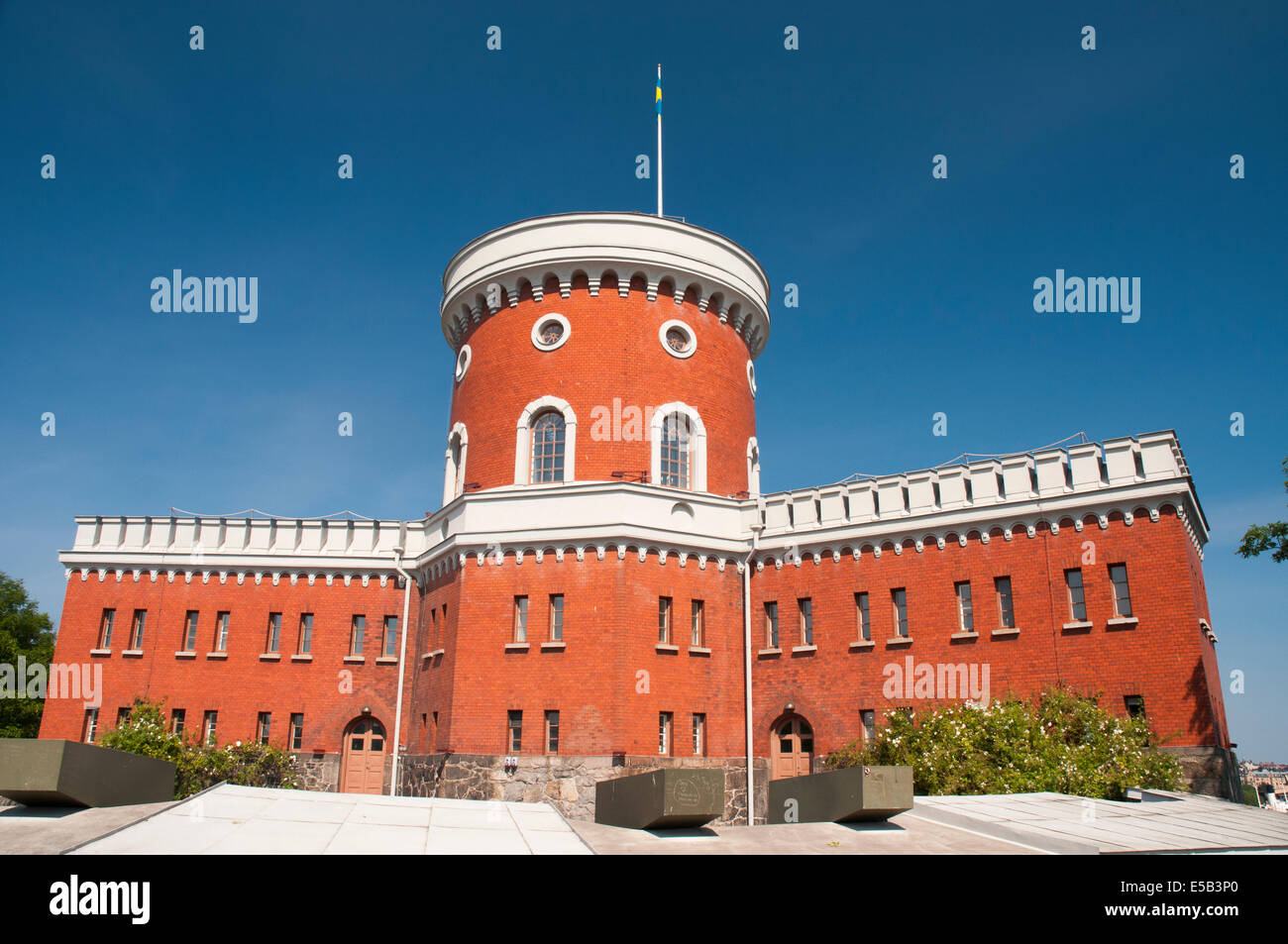 La Cittadella (1848) su Kastellholmen, Stoccolma Foto Stock