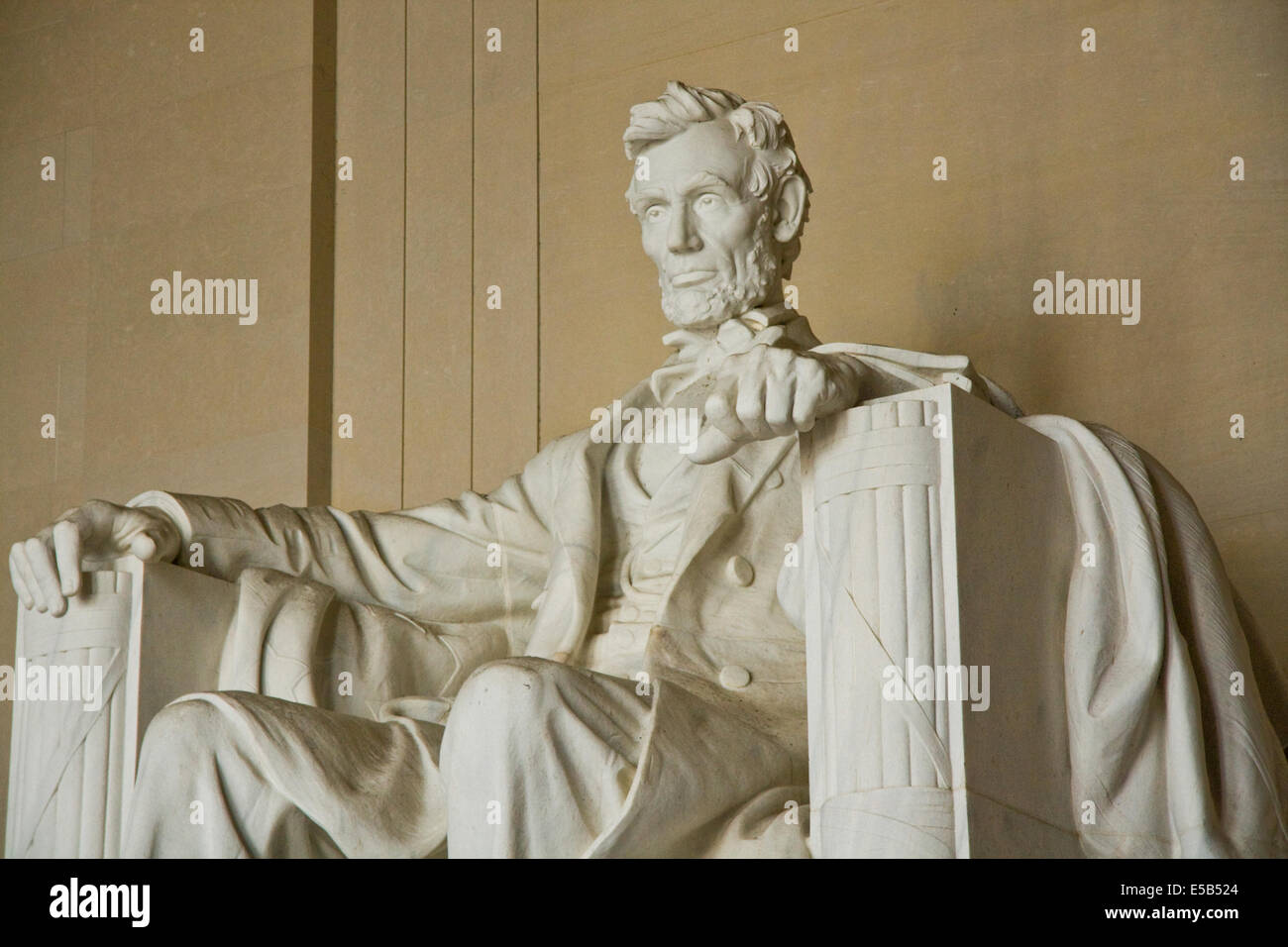 Il Lincoln Memorial, Washington DC Foto Stock