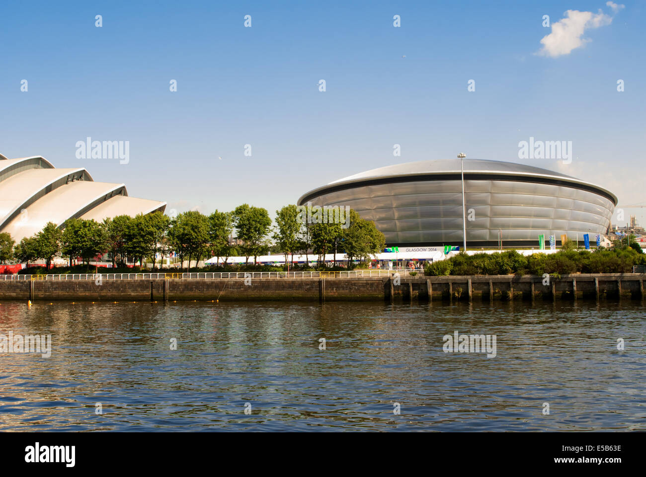 Il SECC, Scottish Exhibition and Conference Centre e SSE Idro Foto Stock