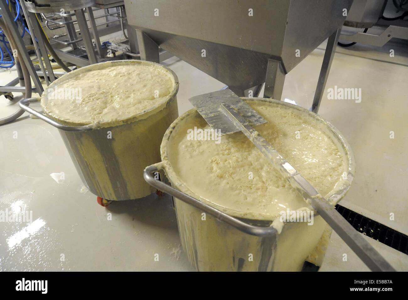 Con.Bio. a Santarcangelo di Romagna, azienda leader in Italia per la produzione di vegetali e alimenti biologici Foto Stock