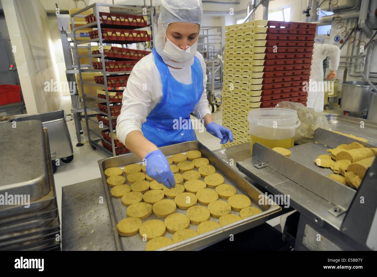 Con.Bio. a Santarcangelo di Romagna, azienda leader in Italia per la produzione di vegetali e alimenti biologici Foto Stock