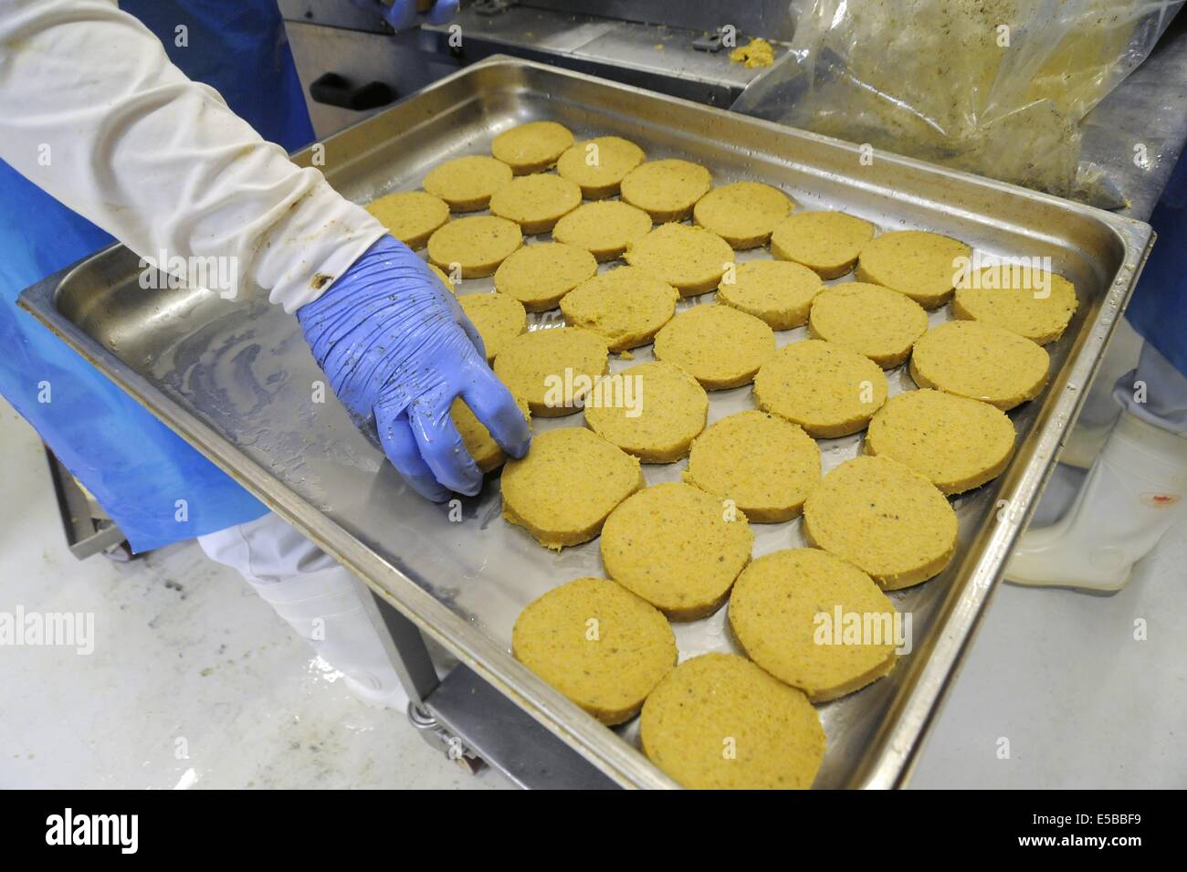 Con.Bio. a Santarcangelo di Romagna, azienda leader in Italia per la produzione di vegetali e alimenti biologici Foto Stock