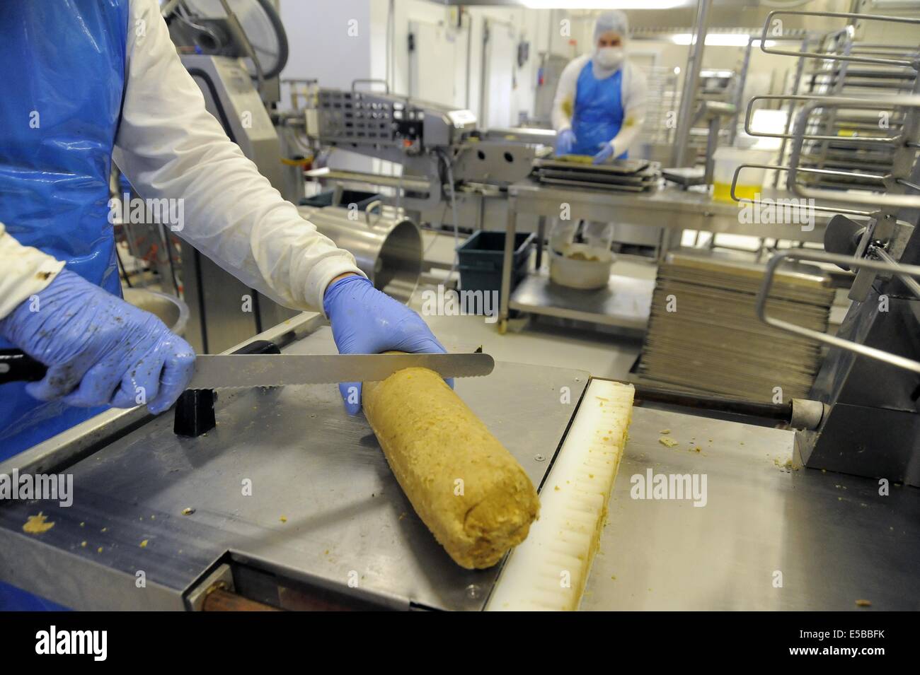 Con.Bio. a Santarcangelo di Romagna, azienda leader in Italia per la produzione di vegetali e alimenti biologici Foto Stock