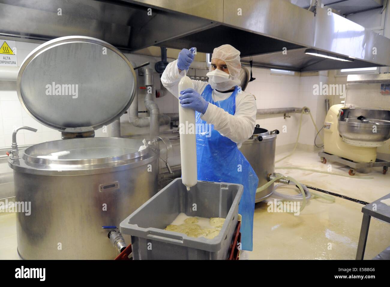 Con.Bio. a Santarcangelo di Romagna, azienda leader in Italia per la produzione di vegetali e alimenti biologici Foto Stock