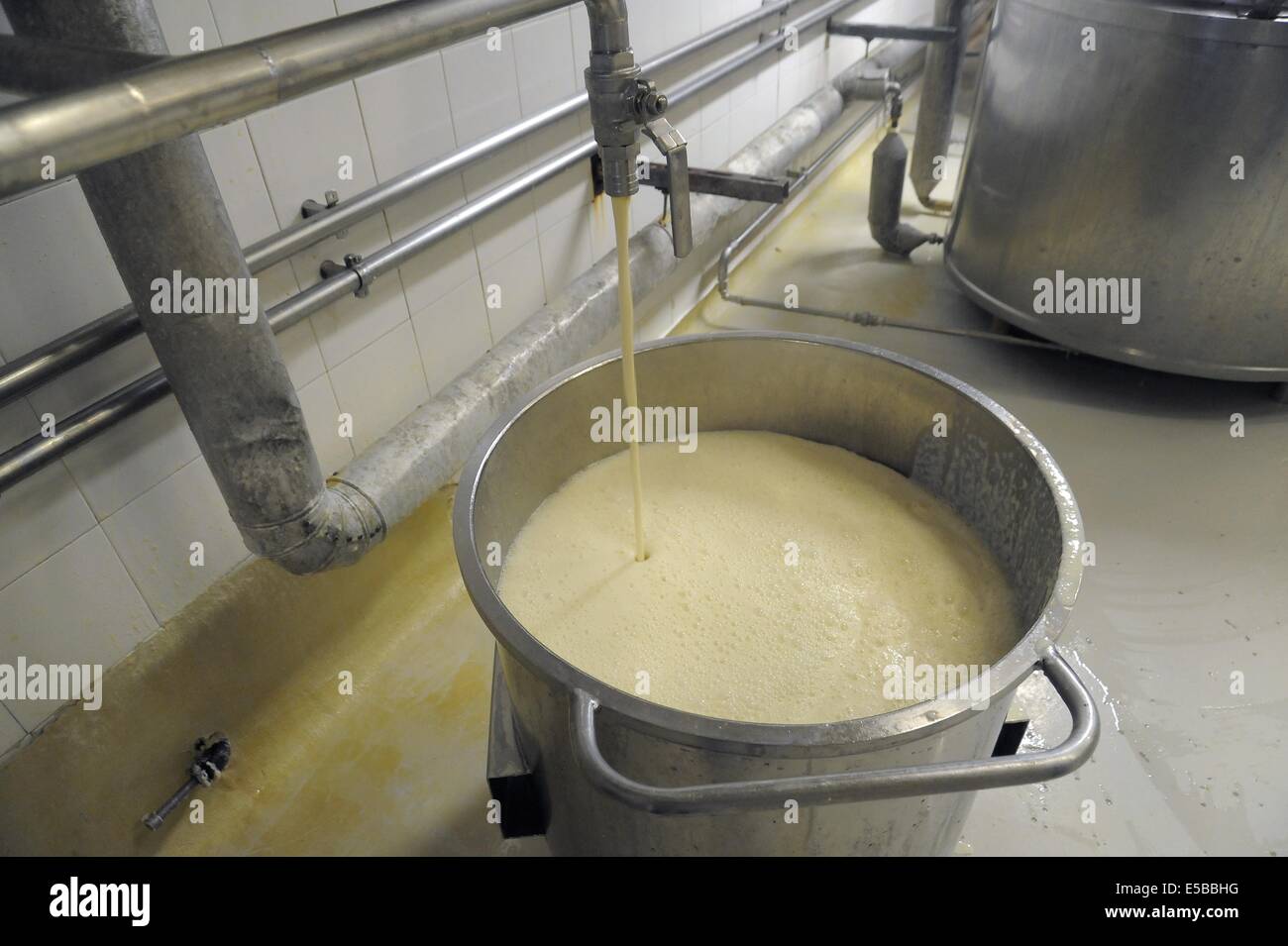 Con.Bio. a Santarcangelo di Romagna, azienda leader in Italia per la produzione di vegetali e alimenti biologici Foto Stock