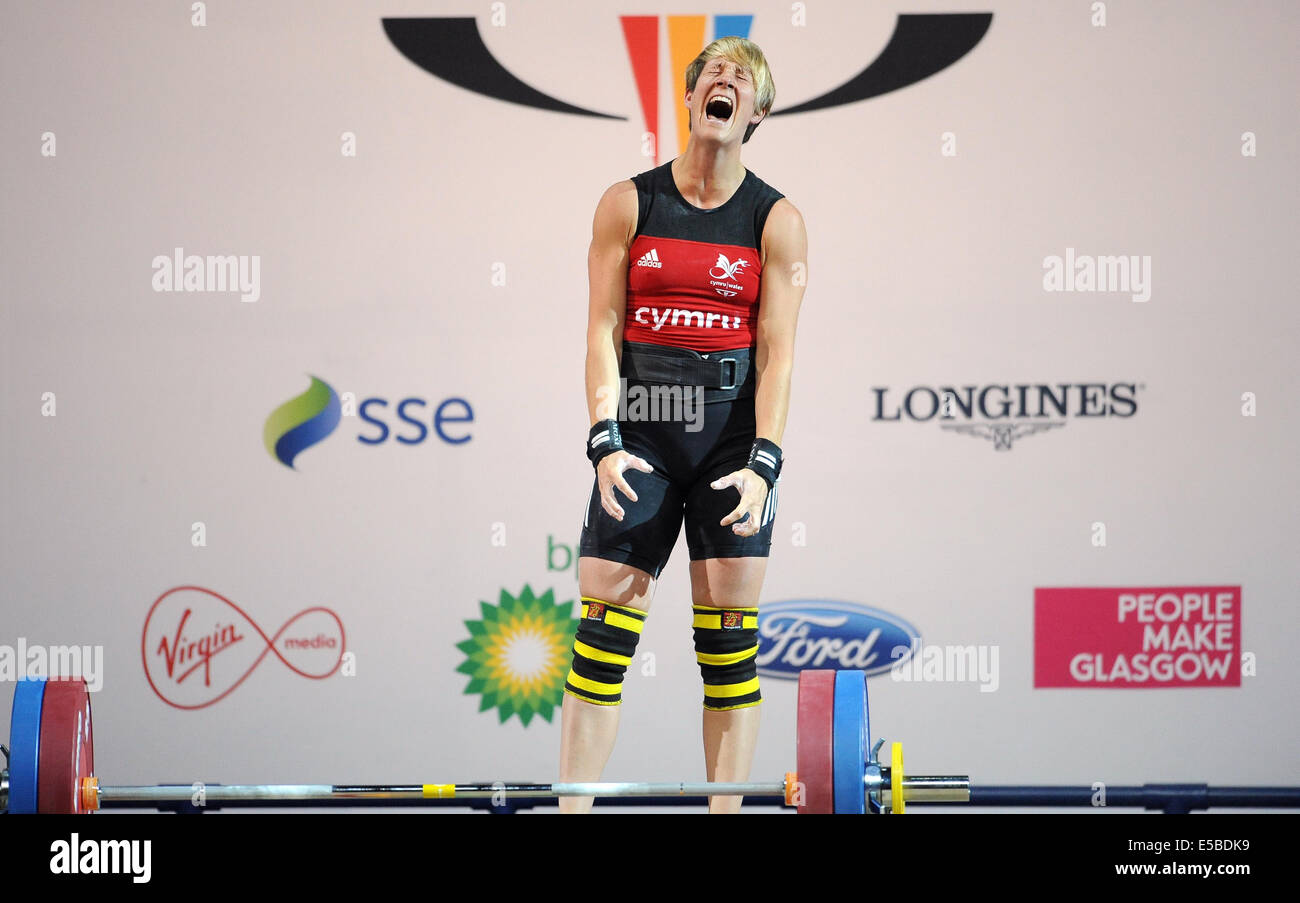 MICHAELA BREEZE GALLES CLYDE AUDITORIUM GLASGOW Scozia 26 Luglio 2014 Foto Stock