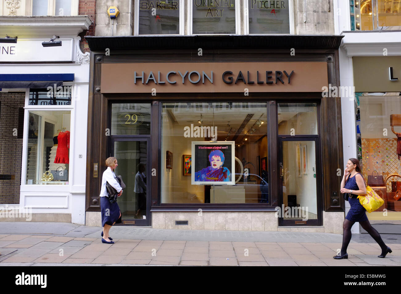 Halcyon Gallery su Bond Street, Londra Foto Stock