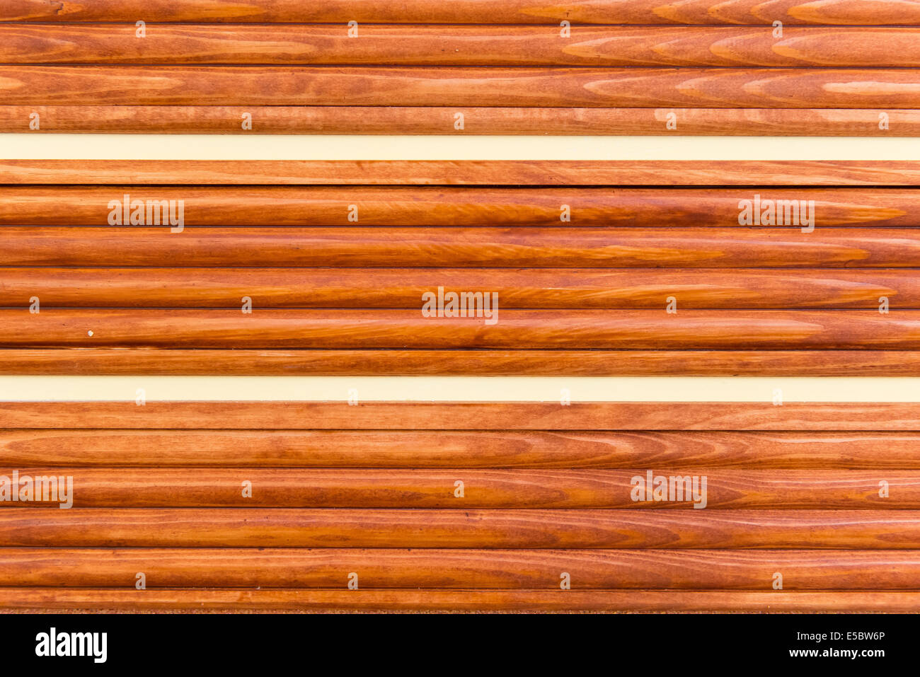 Abstract background in legno - Linee orizzontali Foto Stock