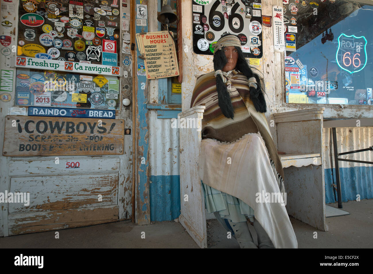 Hackberry General Store, Kingman, Arizona Foto Stock