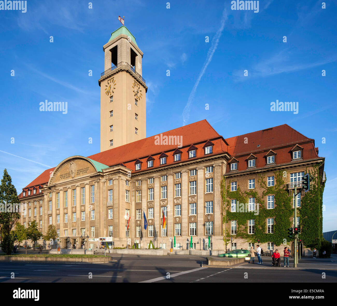 Spandau Town Hall, Spandau, Berlino, Germania Foto Stock