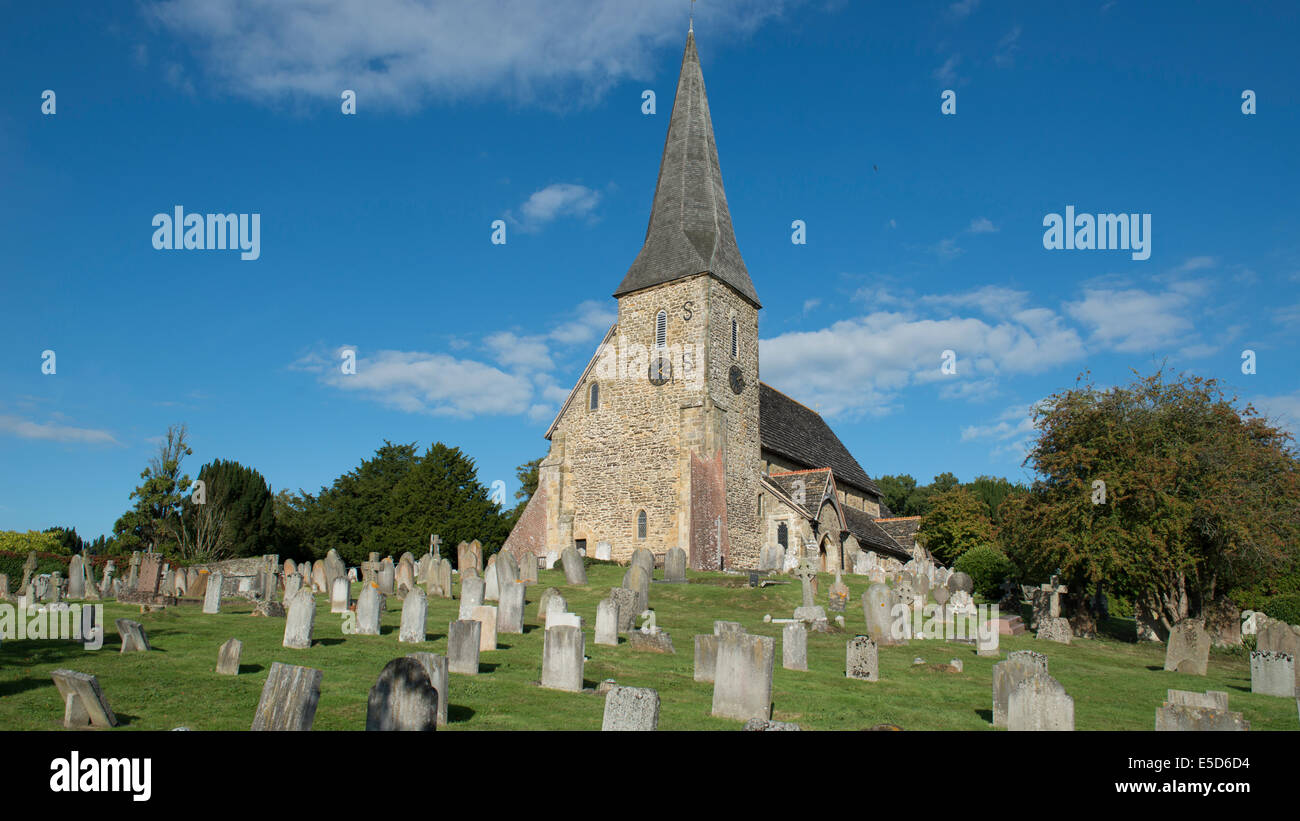 San Pietro ad Vincula chiesa parrocchiale di Wisborough Green West Sussex Regno Unito Foto Stock