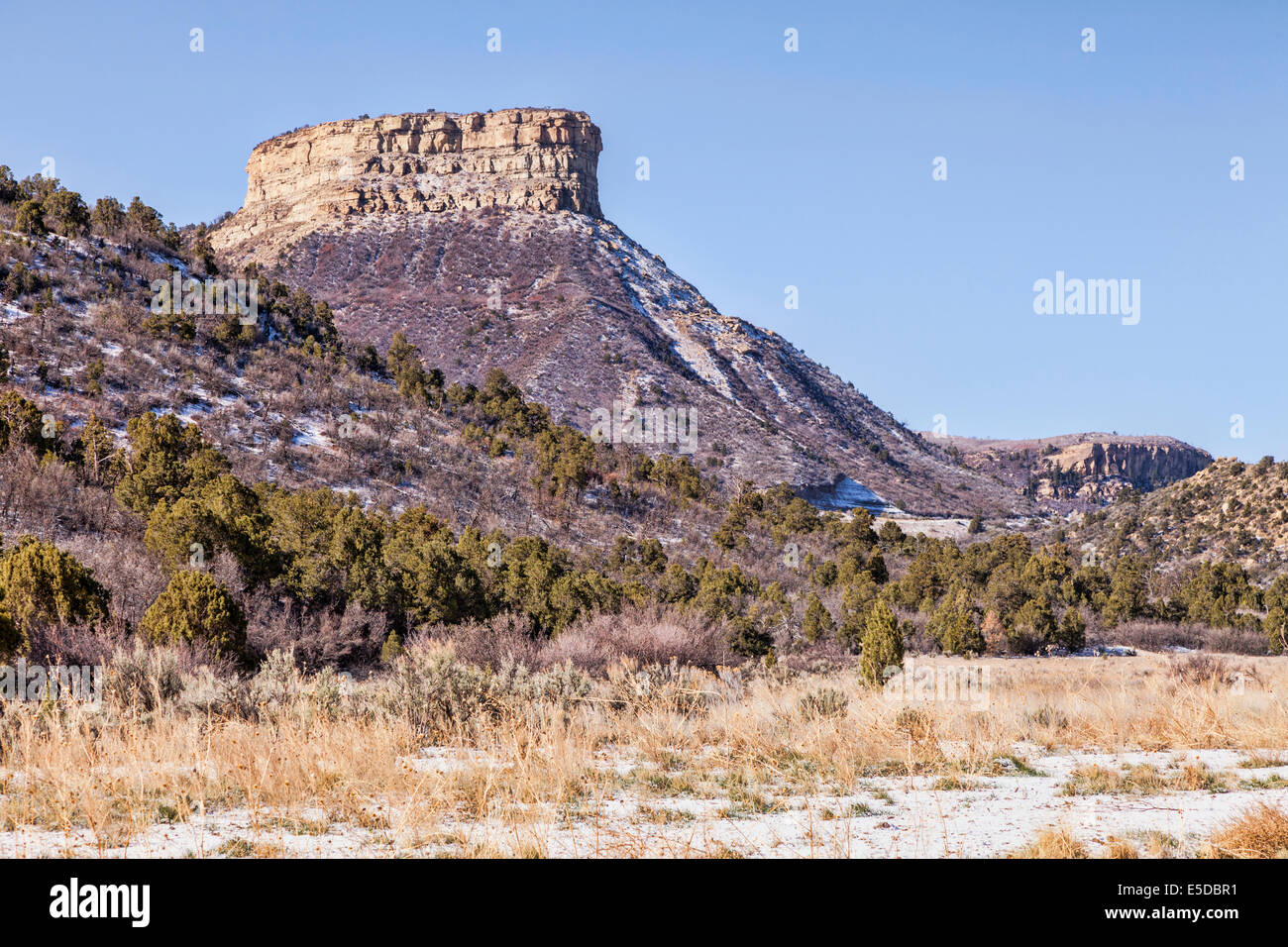 Il Parco Nazionale di Mesa Verde, Colorado. Foto Stock