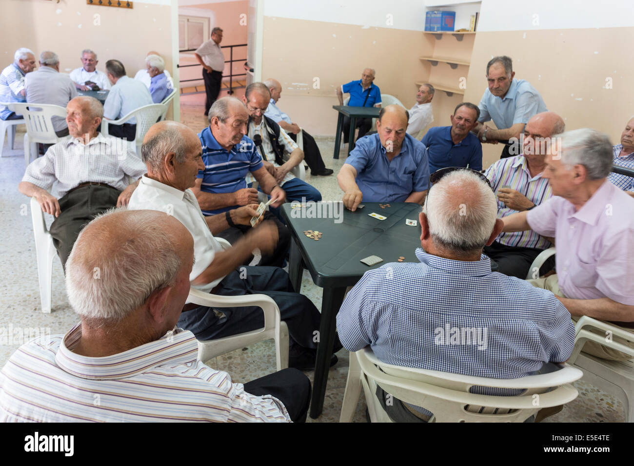 Atamura pensionati club - Gioco di carte Foto Stock