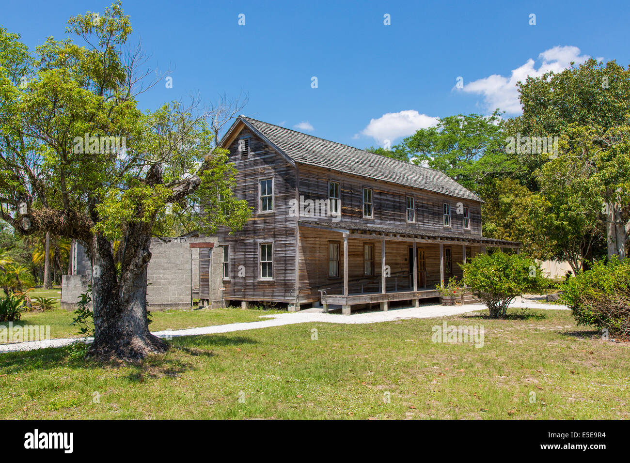 Stato Koreshan sito storico di Fort Myers Florida Foto Stock