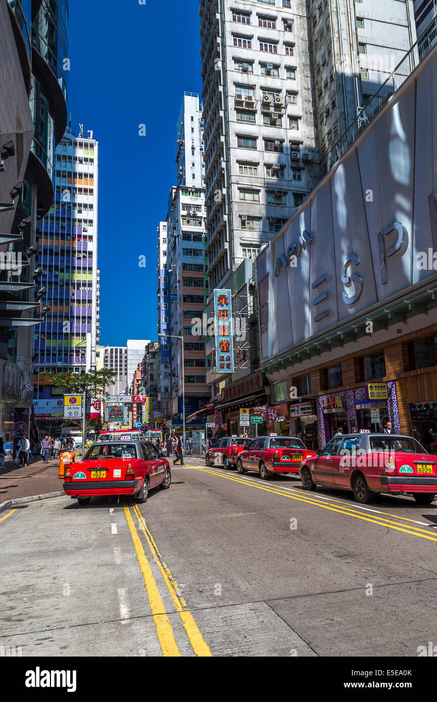 Cina Hong Kong Kowloon Street Life Foto Stock