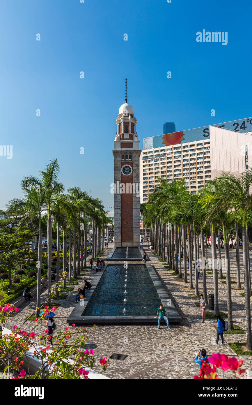 Cina Hong Kong Kowloon STREET edifici classici Foto Stock