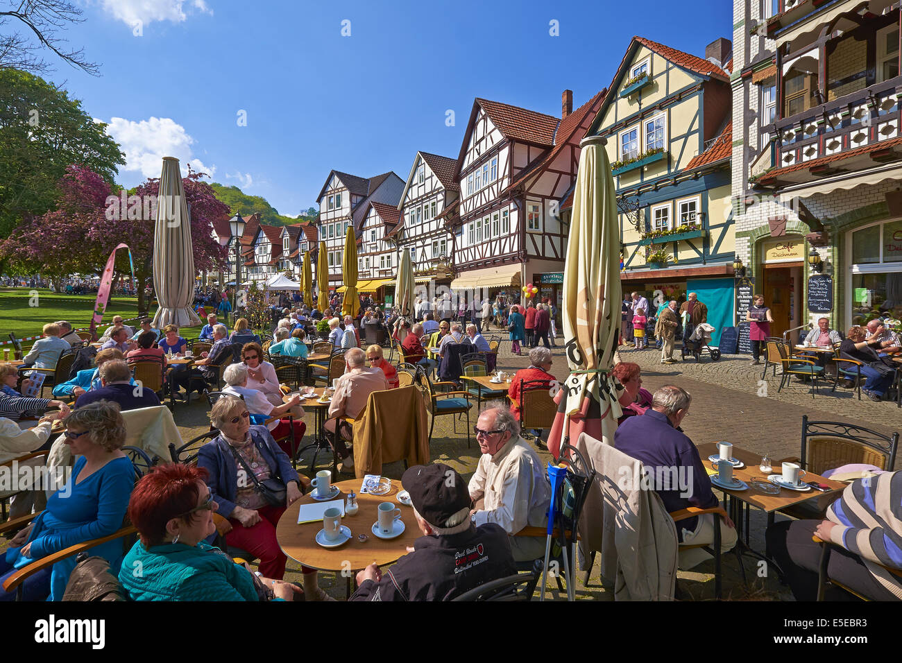 Bad Sooden, Bad Sooden-Allendorf, Hesse, Germania Foto Stock