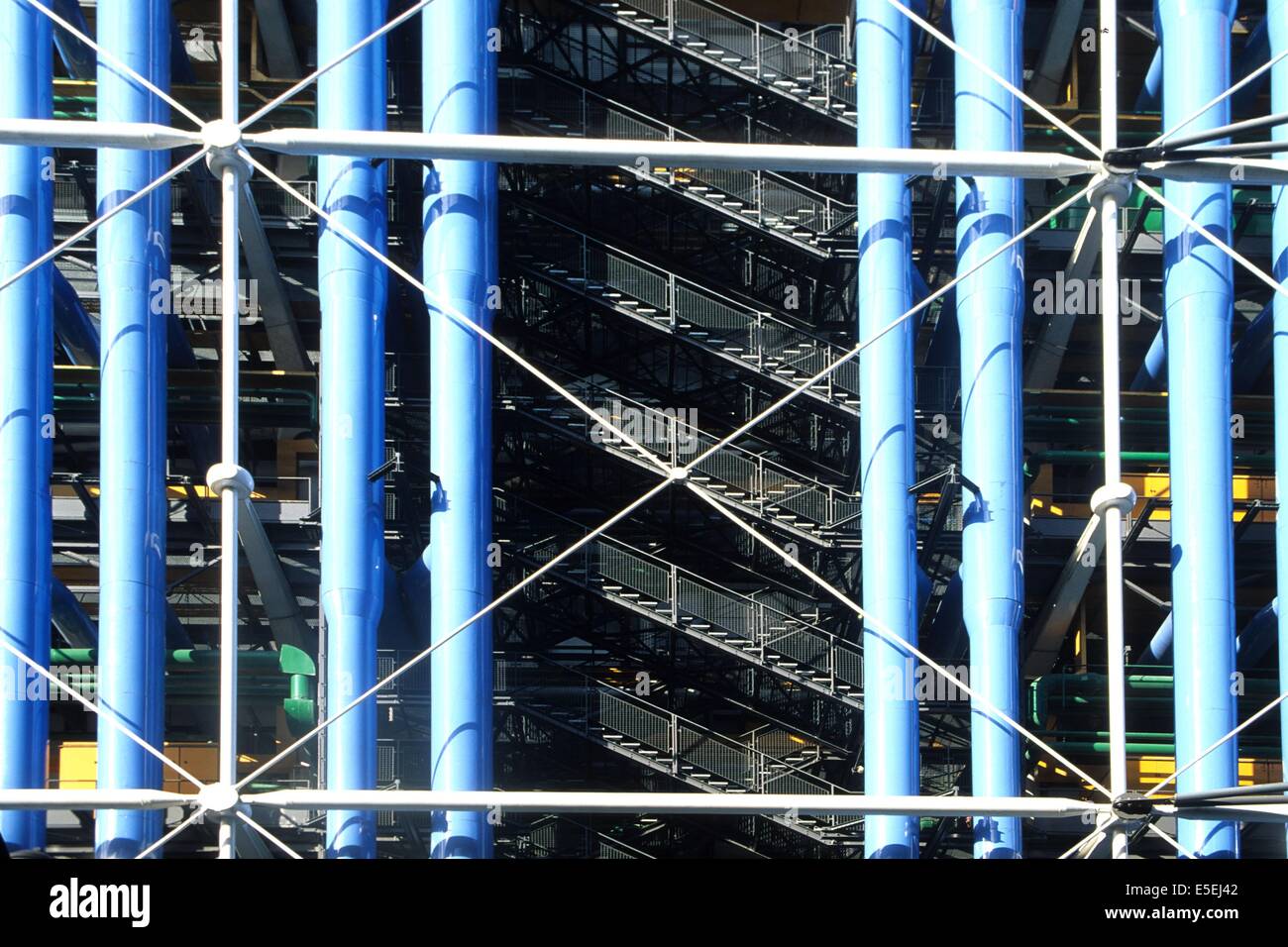 Centro Pompidou à Paris Foto Stock