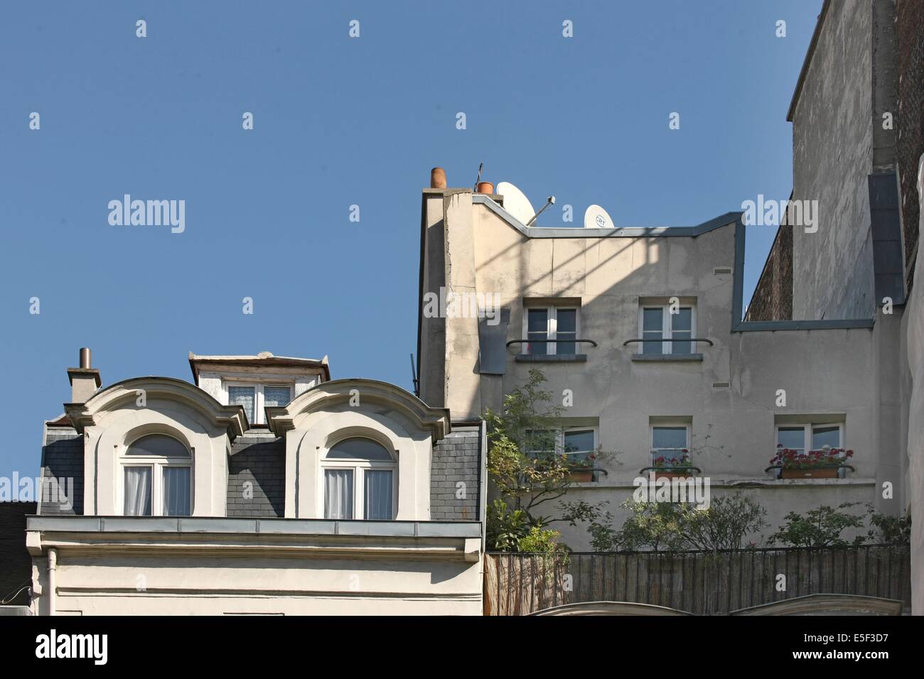 Francia, Ile de France, parigi 3e circondario, 6 rue du grenier saint lazare, haut inattendu, Foto Stock
