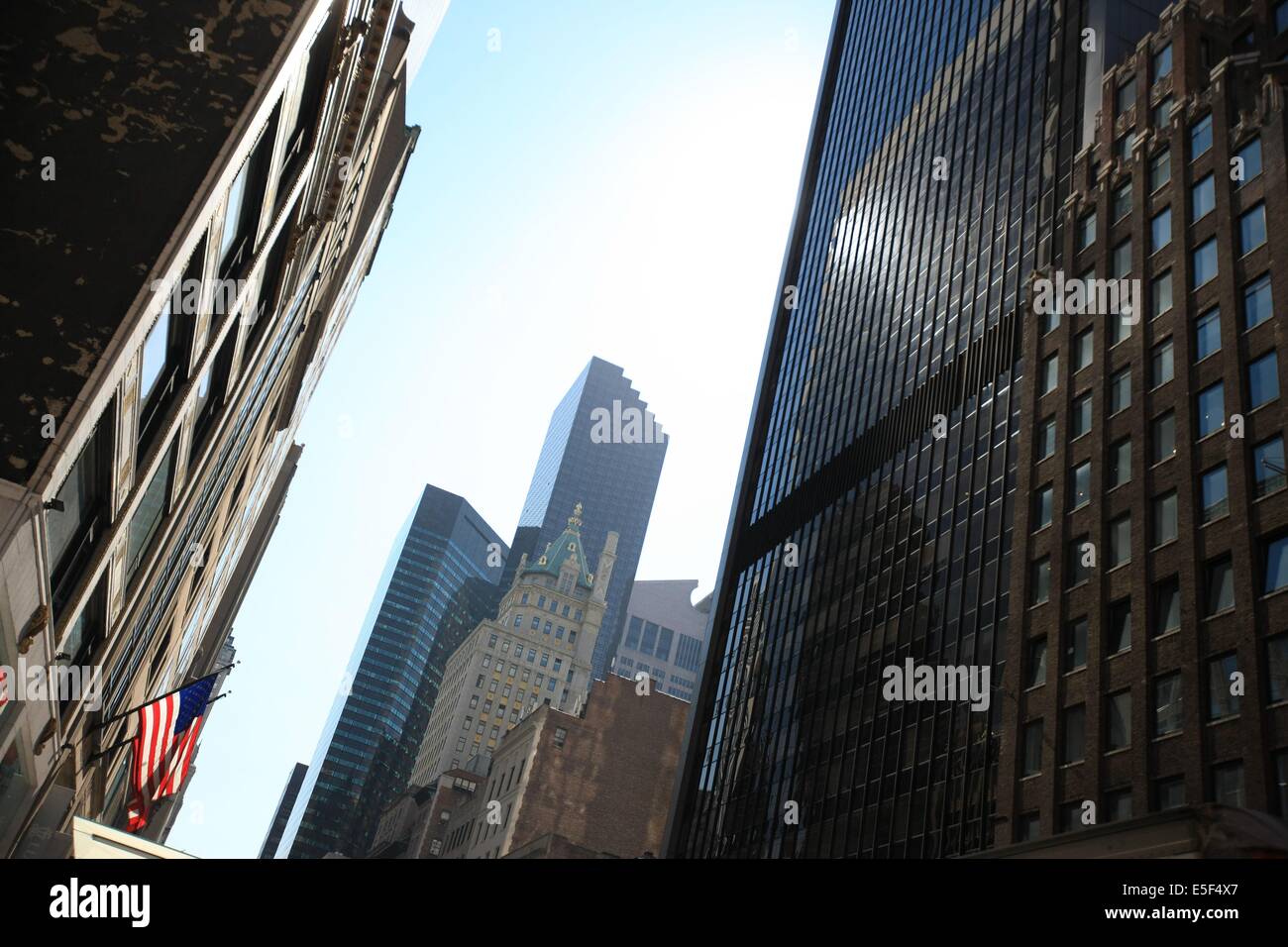 USA, etat de New York, New York City, Manhattan, Midtown, Broadway, v Foto Stock