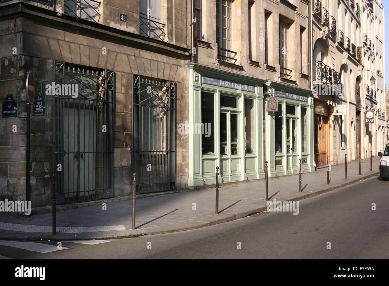 Parigi 03, le marais, rue Francois Meron Data : 2011-2012 Foto Stock