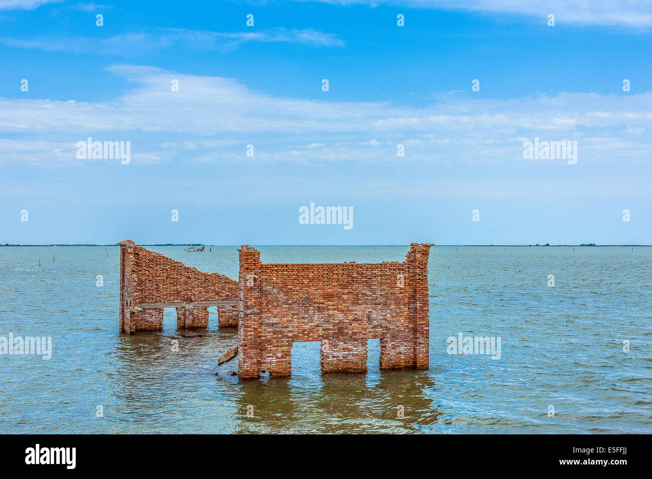 Delta del Po / Sacca degli Scardovari / Il Delta del Po Foto Stock