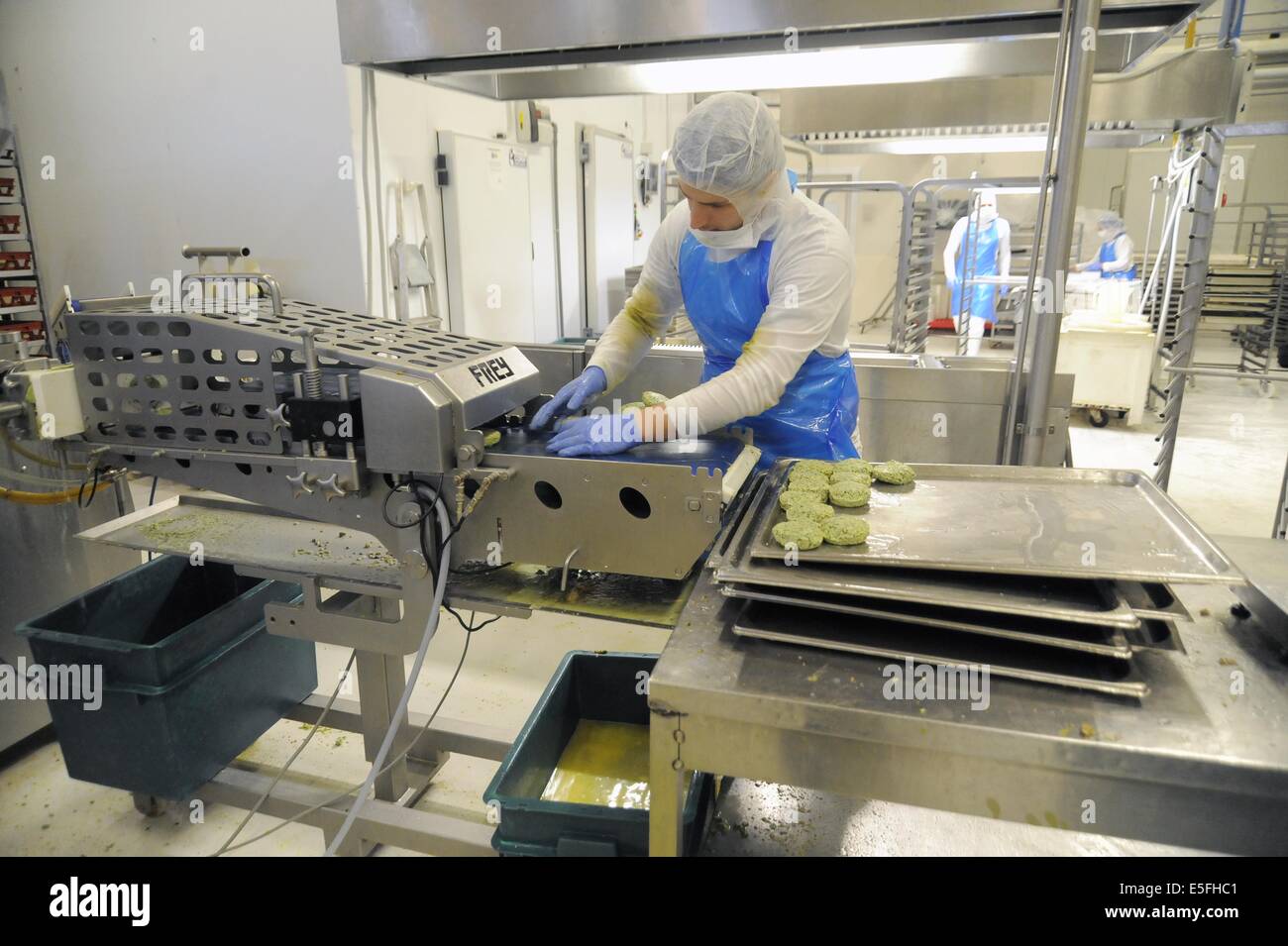 Con.Bio. a Santarcangelo di Romagna, azienda leader in Italia per la produzione di vegetali e alimenti biologici Foto Stock