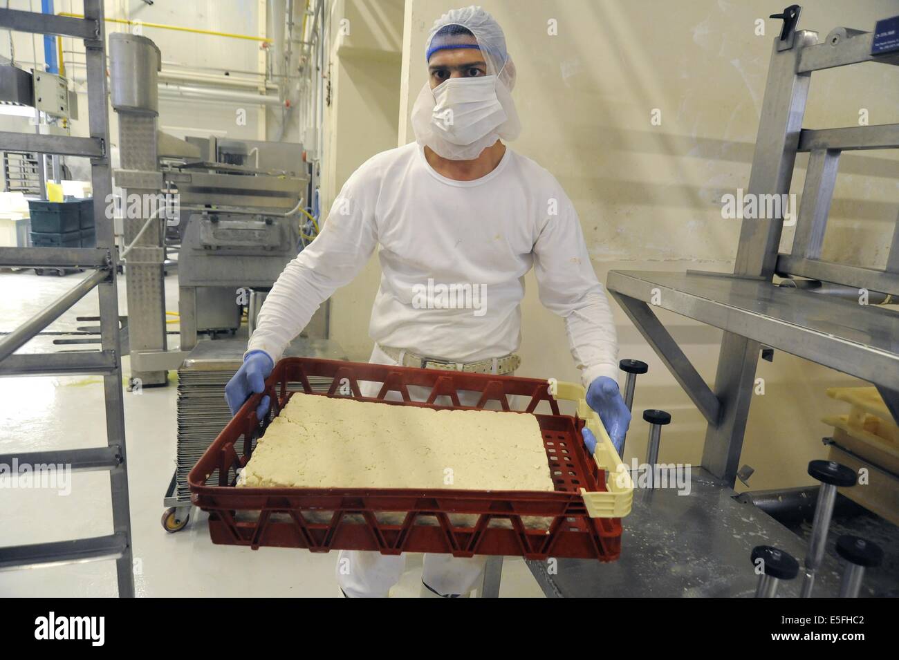 Con.Bio. a Santarcangelo di Romagna, azienda leader in Italia per la produzione di vegetali e alimenti biologici Foto Stock