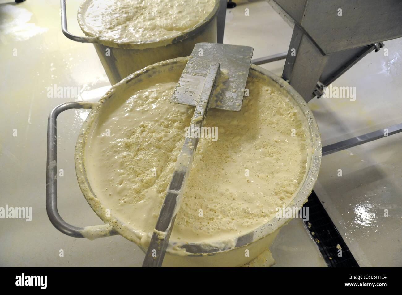 Con.Bio. a Santarcangelo di Romagna, azienda leader in Italia per la produzione di vegetali e alimenti biologici Foto Stock