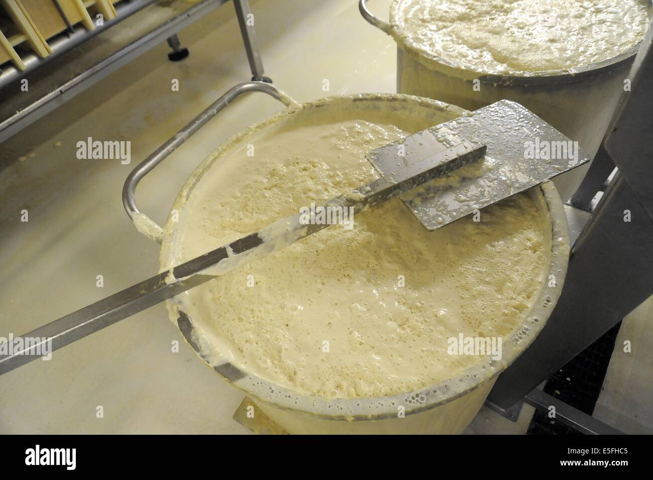 Con.Bio. a Santarcangelo di Romagna, azienda leader in Italia per la produzione di vegetali e alimenti biologici Foto Stock