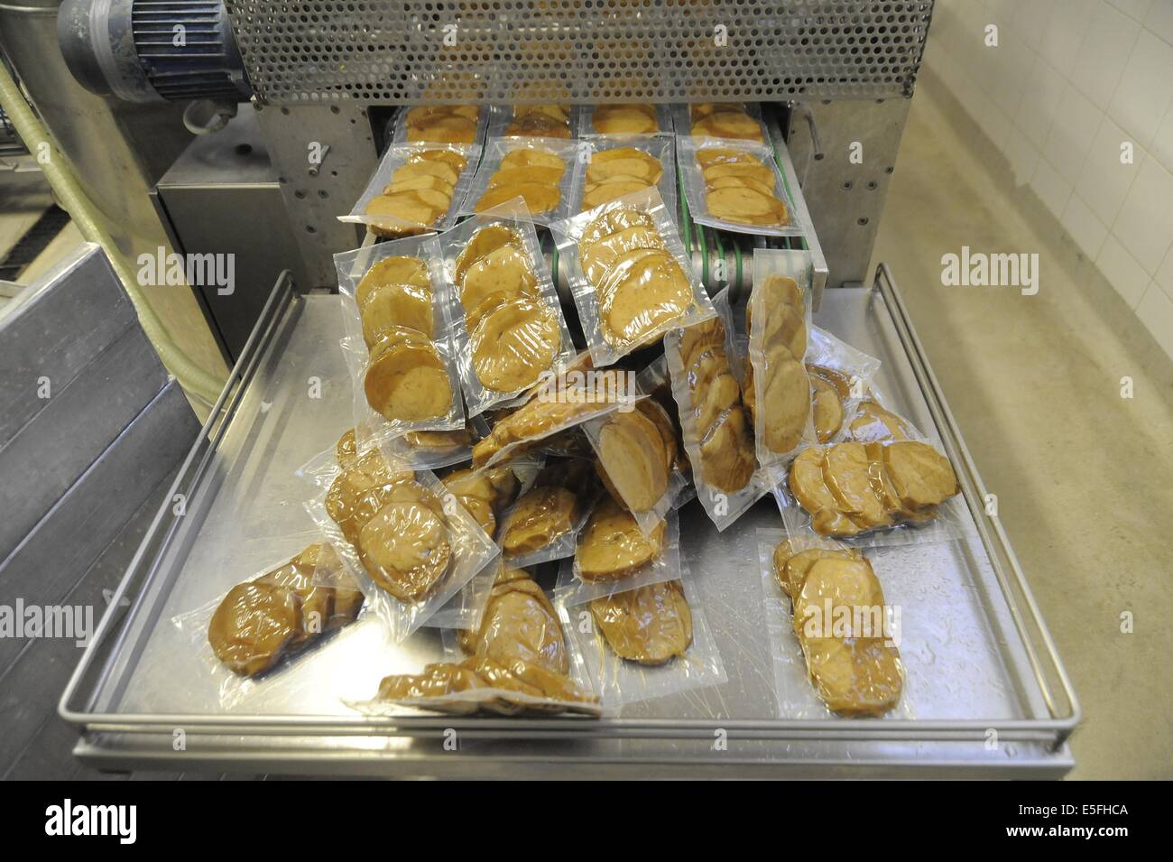 Con.Bio. a Santarcangelo di Romagna, azienda leader in Italia per la produzione di vegetali e alimenti biologici Foto Stock