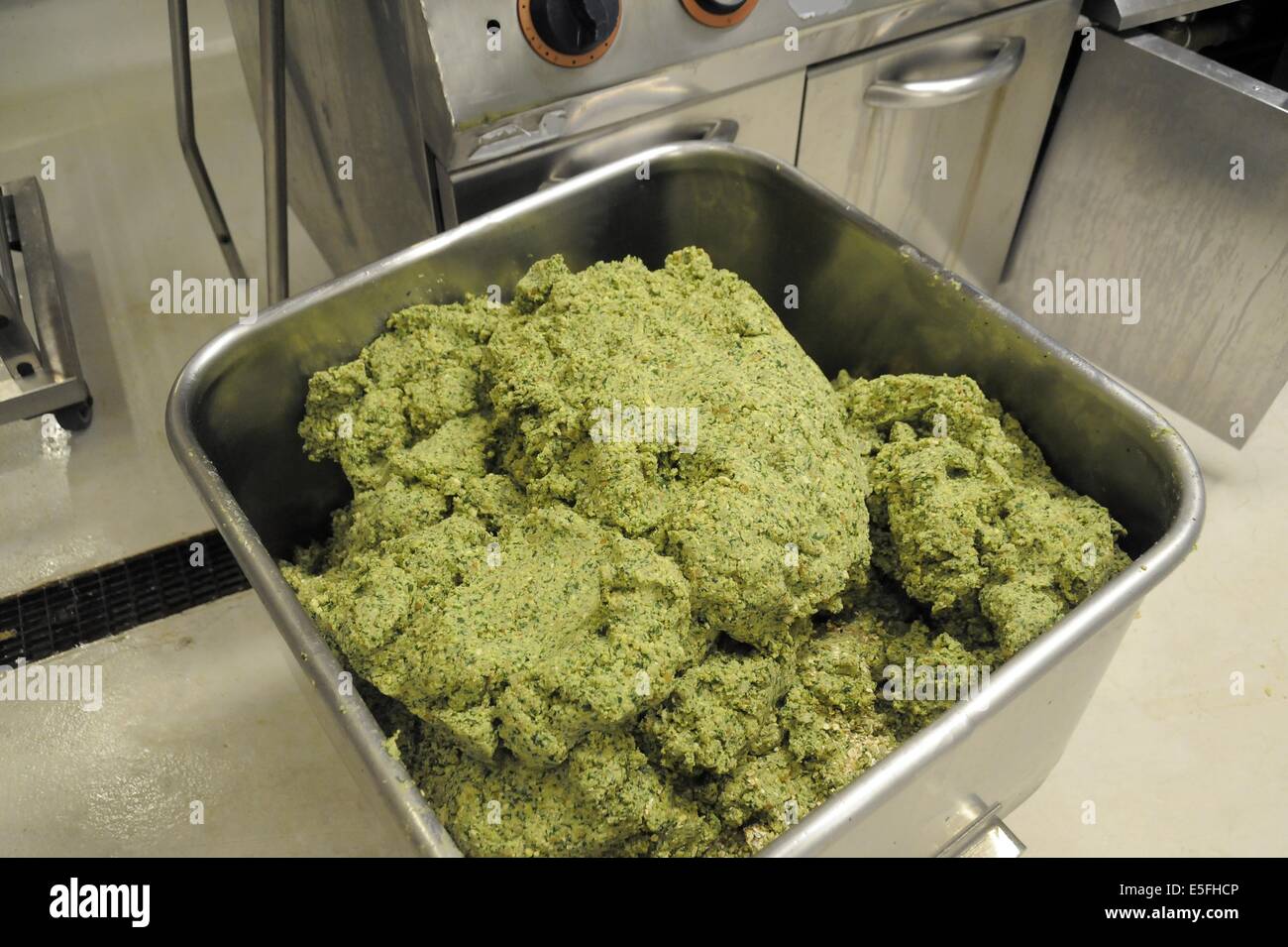 Con.Bio. a Santarcangelo di Romagna, azienda leader in Italia per la produzione di vegetali e alimenti biologici Foto Stock