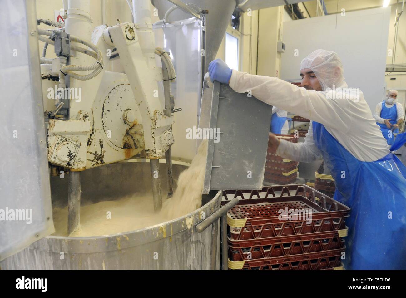 Con.Bio. a Santarcangelo di Romagna, azienda leader in Italia per la produzione di vegetali e alimenti biologici Foto Stock