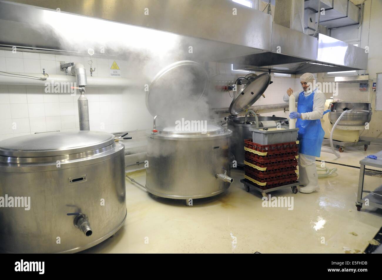 Con.Bio. a Santarcangelo di Romagna, azienda leader in Italia per la produzione di vegetali e alimenti biologici Foto Stock