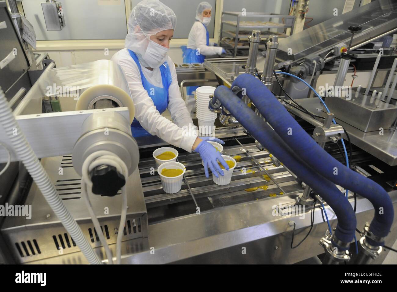 Con.Bio. a Santarcangelo di Romagna, azienda leader in Italia per la produzione di vegetali e alimenti biologici Foto Stock