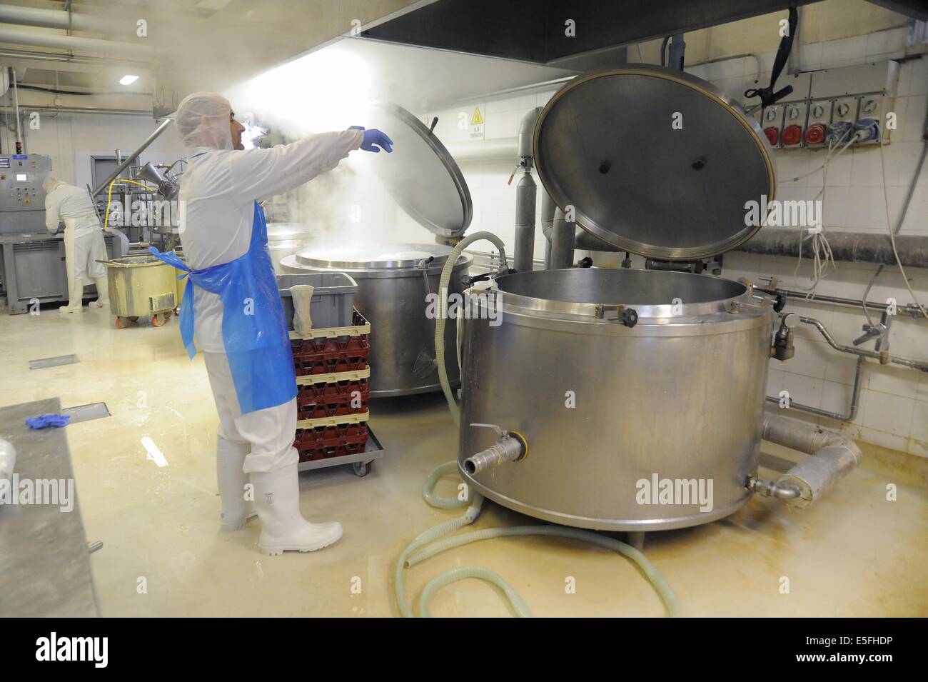 Con.Bio. a Santarcangelo di Romagna, azienda leader in Italia per la produzione di vegetali e alimenti biologici Foto Stock