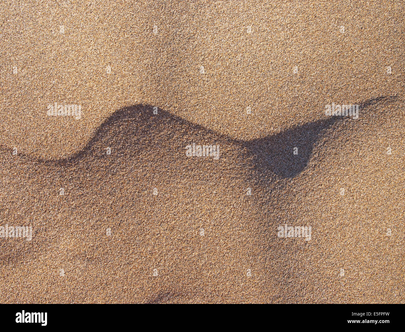 Strutture di sabbia Foto Stock