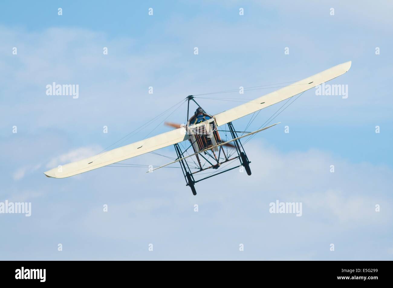 Replica del vecchio piano Bleriot XI, Francia Foto Stock