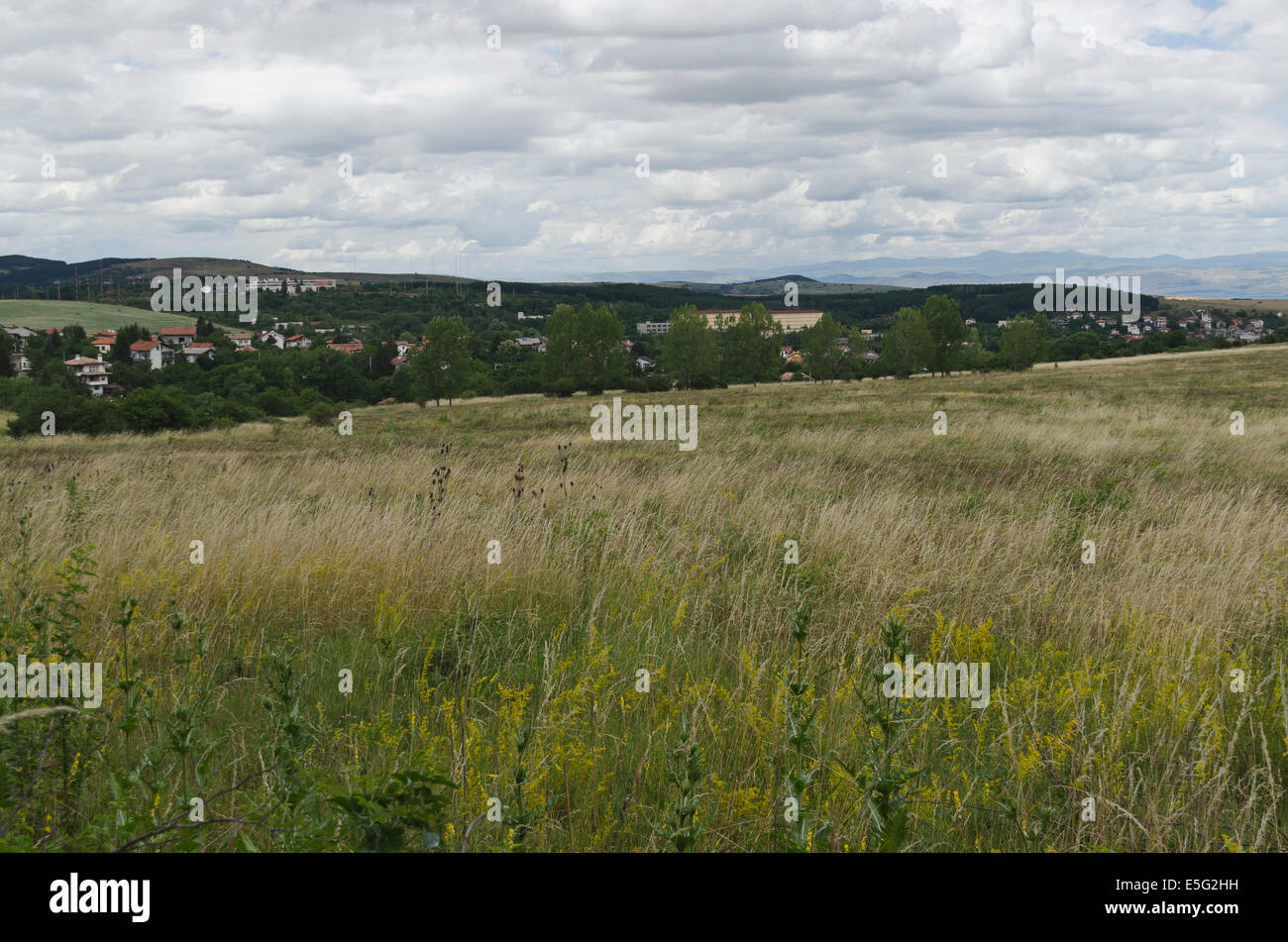 Especial guardare con 26 diverso movimento di aria ad intervalli di 5-6 minuti in montagna Vitosha, Mihailovo, Bankia Foto Stock