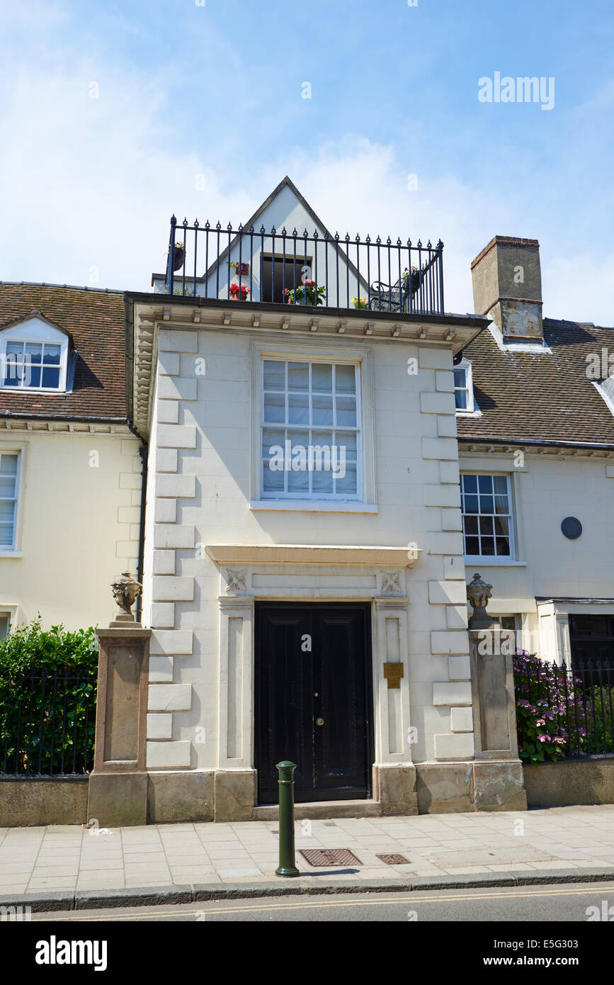 Scuola vecchia corte King Street King's Lynn NORFOLK REGNO UNITO Foto Stock