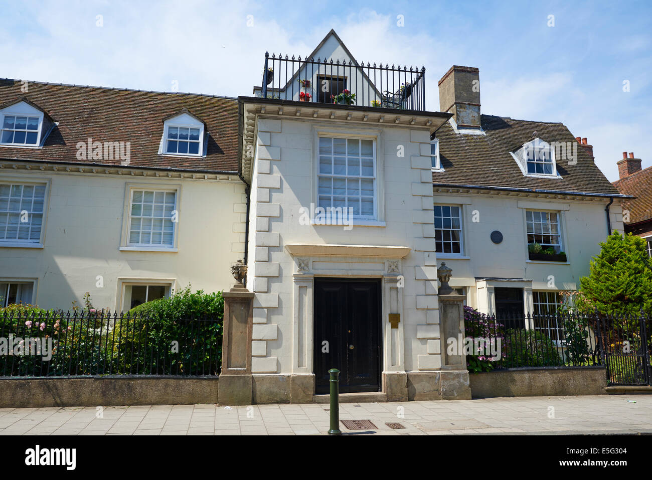 Scuola vecchia corte King Street King's Lynn NORFOLK REGNO UNITO Foto Stock
