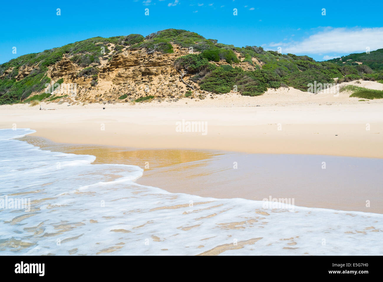 Spiaggia di Scivu in Costa Verde, Sardegna, West Coast, Arbus, Italia Foto Stock