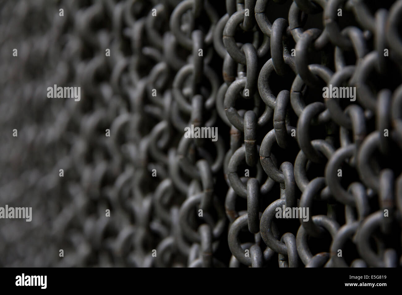 Vecchie catene Foto Stock