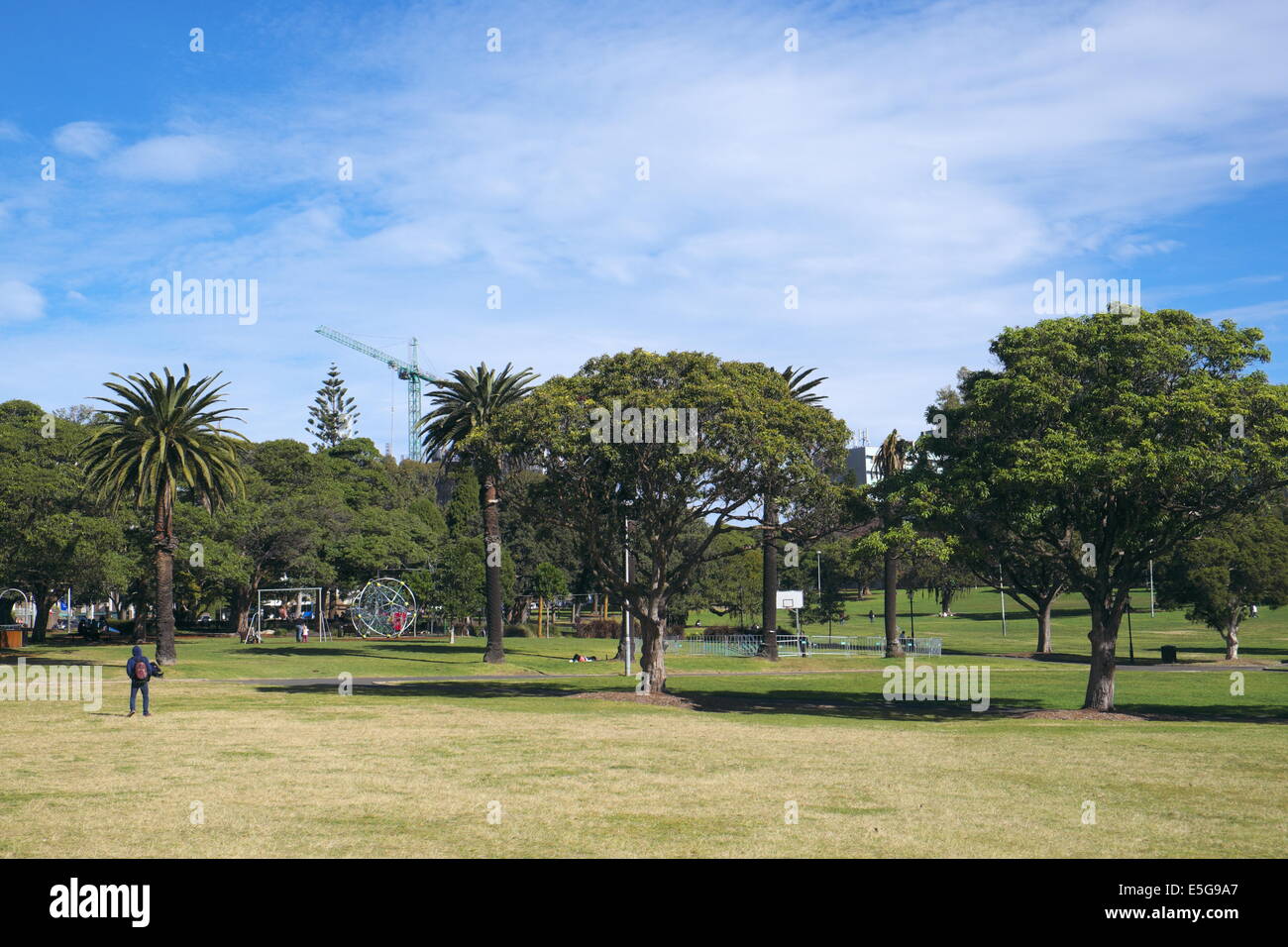 Victoria Park Sydney Australia, in Chippendale è a 9 ettari di parco pubblico gestito dalla città di Sydney Foto Stock