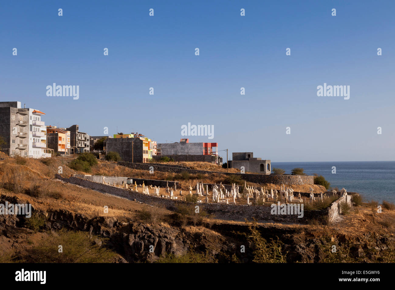 Sao Filipe, Fogo, Isole di Capo Verde, Africa Foto Stock