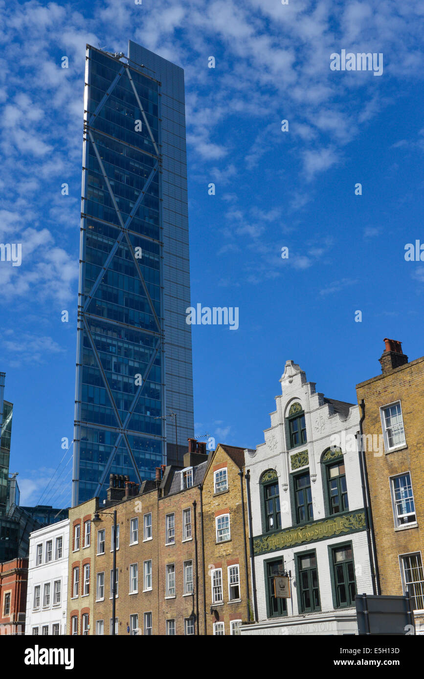 Broadgate Tower Financial District City of London Foto Stock