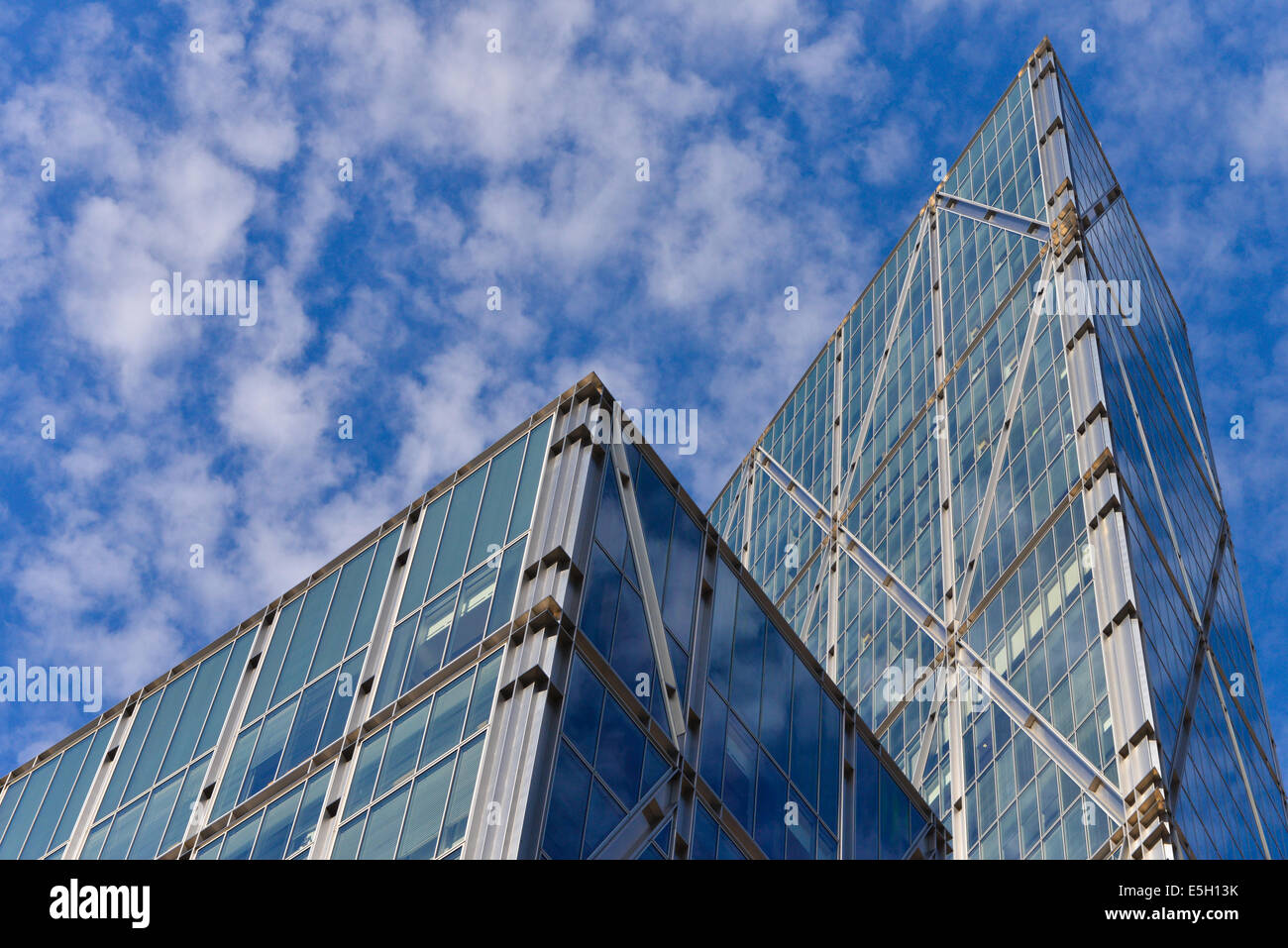 La torre di Broadgate Financial District City of London Foto Stock
