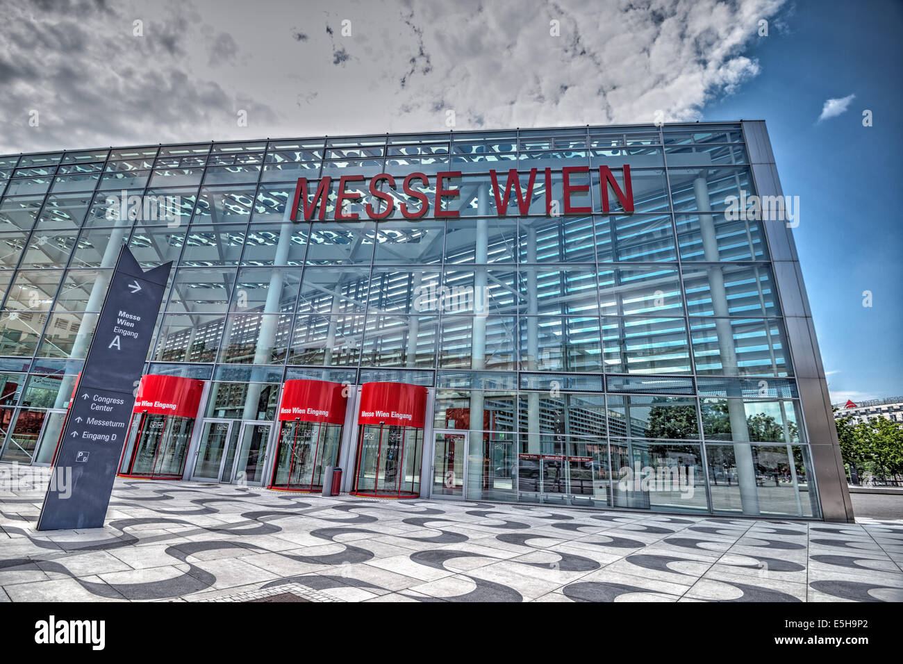 Centro Espositivo di Vienna, Austria Foto Stock