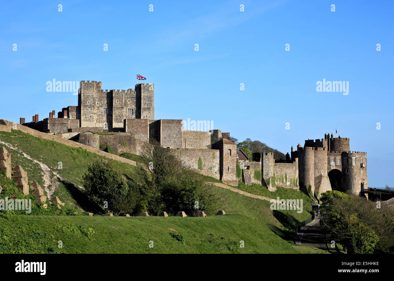 9583. Il castello di Dover, Dover, Kent Foto Stock