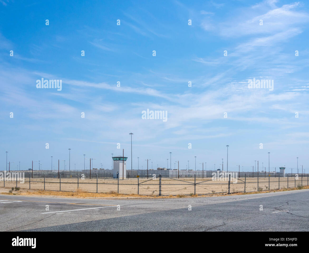 Nella prigione di Kern County, California, Stati Uniti Foto Stock